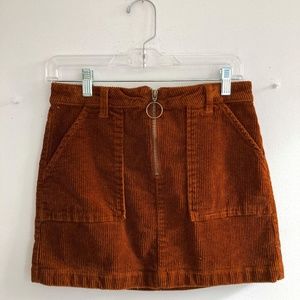 Corduroy Skirt